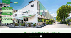 Desktop Screenshot of markthalle-innsbruck.at