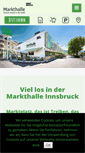 Mobile Screenshot of markthalle-innsbruck.at