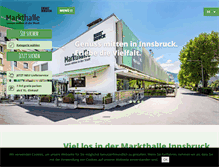 Tablet Screenshot of markthalle-innsbruck.at